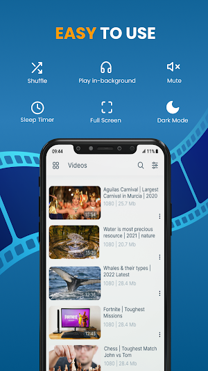 Playvid: All video player Screenshot 1