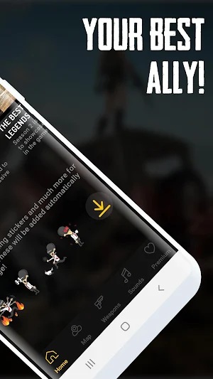 Companion - Map, Stickers & Sounds Screenshot 1