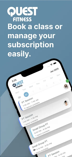 Quest Fitness Club Screenshot 0