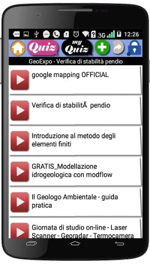 Corso di Geologia Screenshot 0