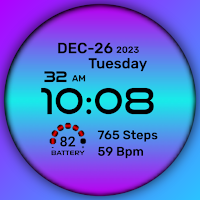 PW74 Simple Colorful Watch