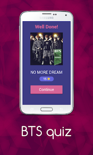 BTS quiz Screenshot 1