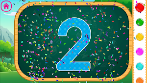 123 numbers tracing, counting, puzzles, spellings Screenshot 1