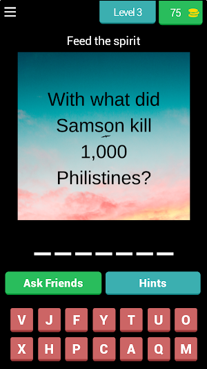 Feed your spirit - Bible Quiz Screenshot 3