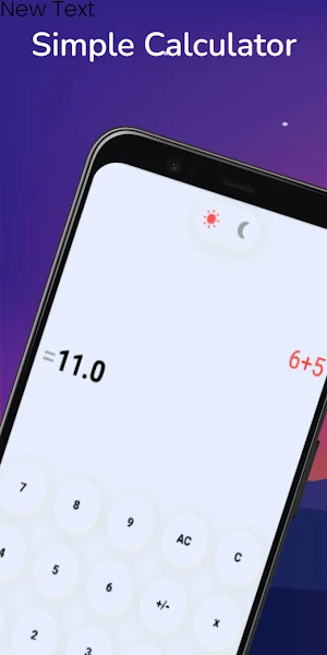 Simple Math General Calculator Screenshot 0