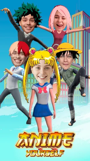 Anime Yourself – Funny Face Dance Videos Screenshot 2