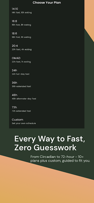 Nomu - Intermittent Fasting Screenshot 2