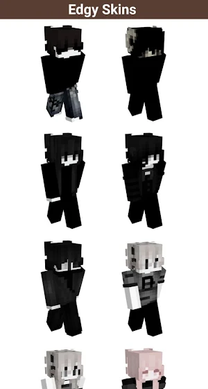 Edgy Skins For Minecraft Screenshot 1