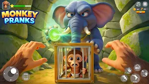 I am Prankster Monkey Game 3d Screenshot 0