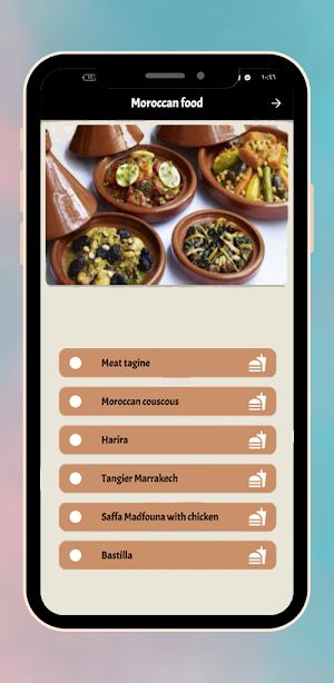 Moroccan Food Screenshot 0