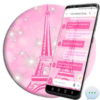 Pink Paris SMS Dual Theme