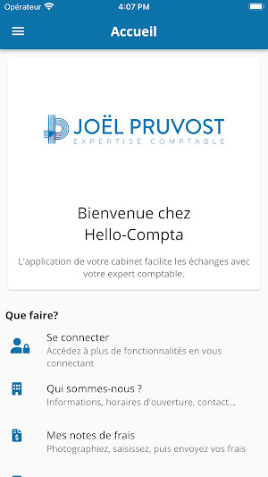 Cabinet comptable Joël Pruvost Screenshot 0