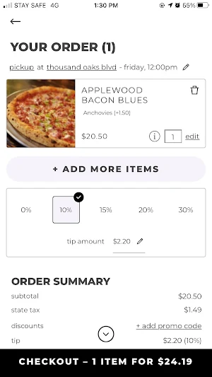 Parma Pizzeria Screenshot 3