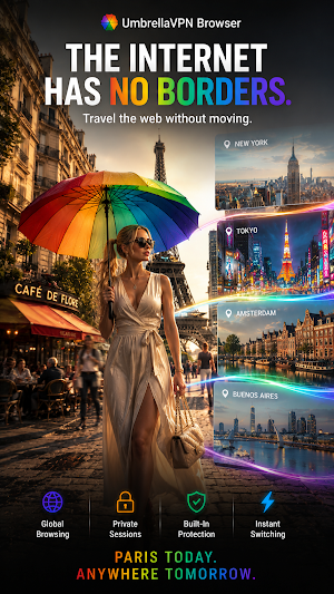 UmbrellaVPN Browser Screenshot 3