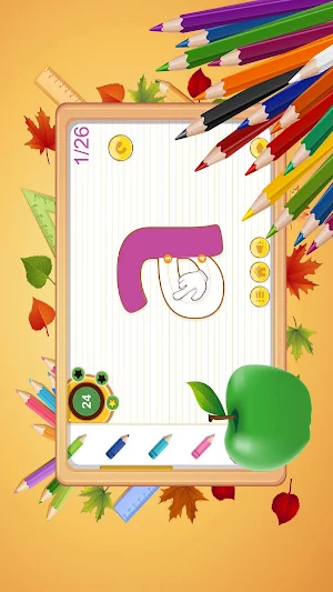 ABC kids writing alphabet - Letter tracing school Screenshot 3
