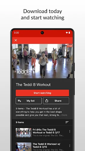 The Teddi B Workout Screenshot 3