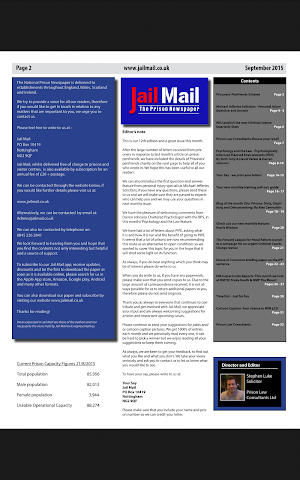 Jail Mail UK –Prison Newspaper Screenshot 1
