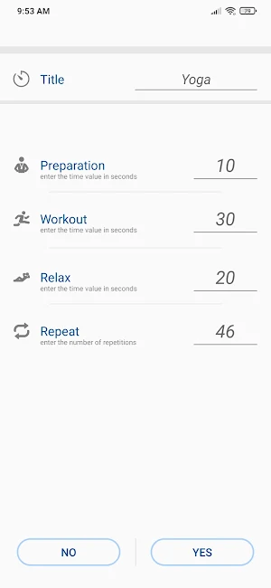 Interval timer Pro Screenshot 2