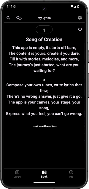 My Lyrics Screenshot 0