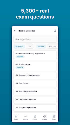PTE Practice Screenshot 1