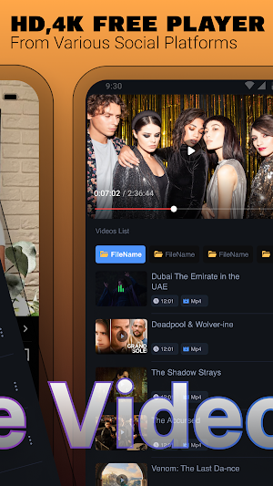 uvPlayer Screenshot 1