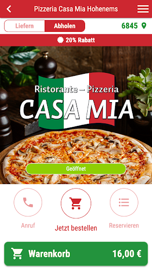Pizzeria Casa Mia Screenshot 0