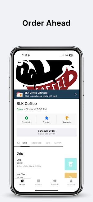 BLK Coffee MKE Screenshot 0