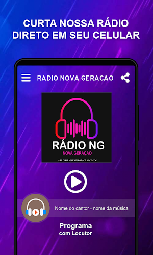 Rádio Nova Geração Screenshot 1