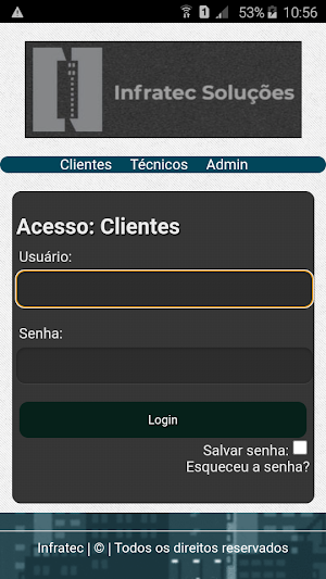 Infratec  Soluções Screenshot 0