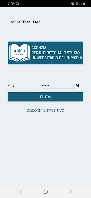 ADiSU Umbria Card Screenshot 0