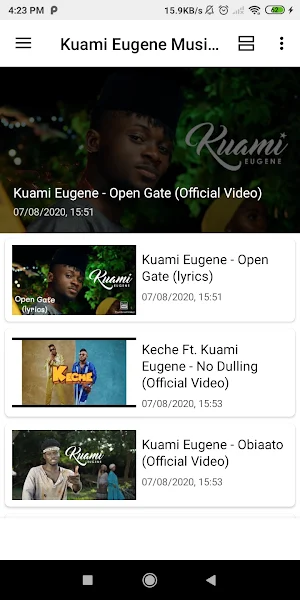 Kuami Eugene Hits | Rock Star | Screenshot 3