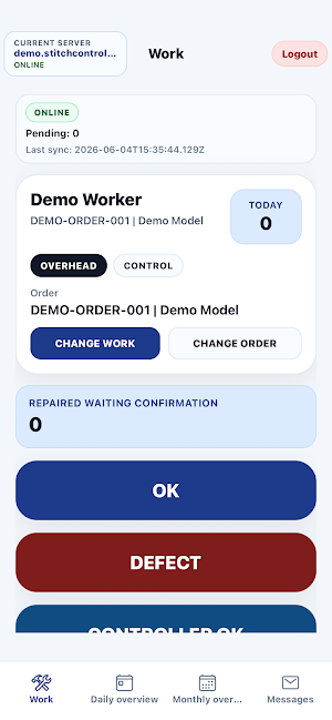 StitchControl Screenshot 0
