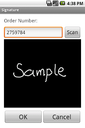 Mobile Delivery Screenshot 2