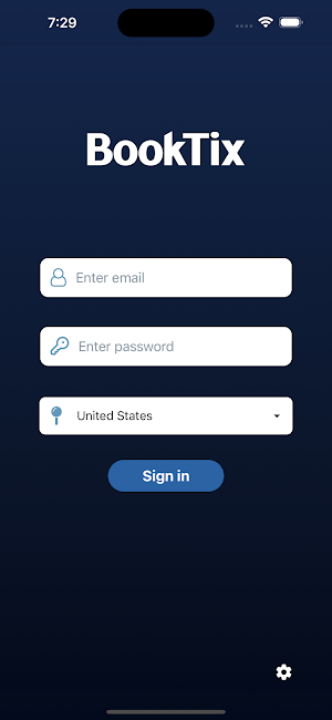 BookTix Card Reader Screenshot 0