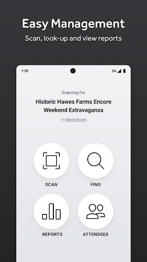 TicketSpice Scanner App Screenshot 0