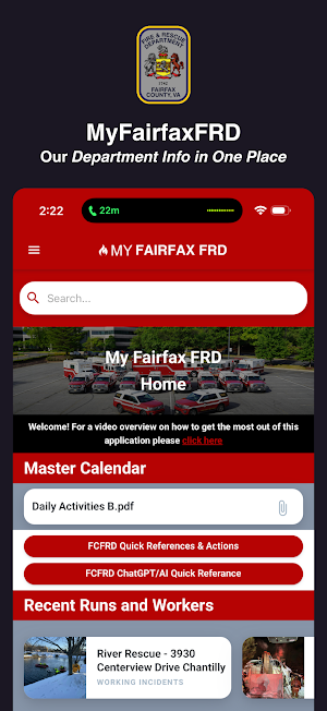 MyFairfaxFRD Screenshot 0