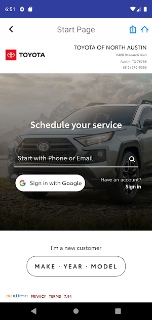 Toyota of North Austin Screenshot 0