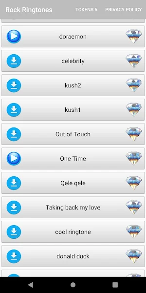 Rock Ringtones Screenshot 3