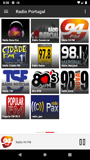 Radio Portugal : Online Portuguese radios Screenshot 2