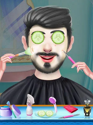 Iraq Barber Shop Celebrity Beard Hair Salon Screenshot 1