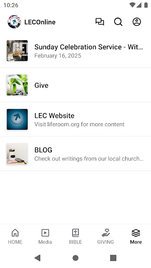 Life Elevation Church Screenshot 2