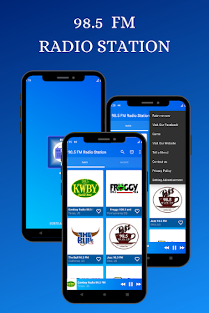 98.5 FM Radio Station Online Screenshot 0
