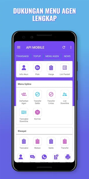 API MOBILE Screenshot 1