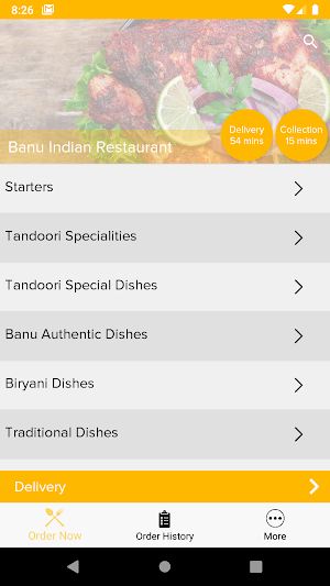 Banu Indian Restaurant Screenshot 1