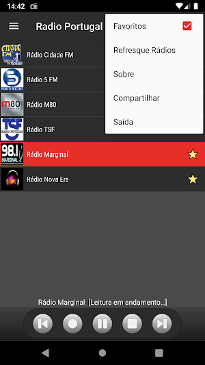 Radio Portugal : Online Portug Screenshot 2