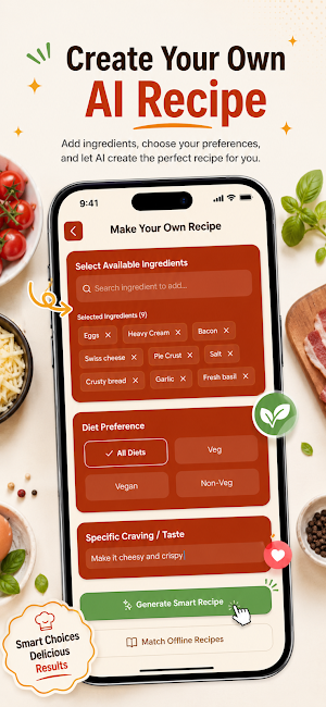 Recipe Book: Easy Cooking Screenshot 2