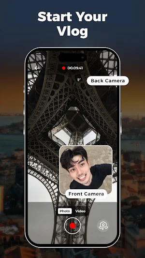 Dual Camera Front & Back Side Screenshot 3