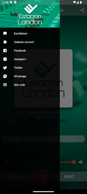 Radio Estacion Landon Screenshot 1