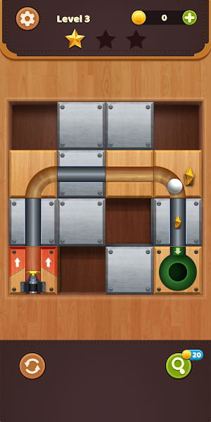 Rolling Ball: Slide Block Game Screenshot 2