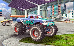 Monster Truck Games-Stunt Game Screenshot 1